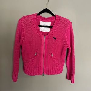 Abercrombie & Fitch Women’s size Large cropped Cardigan.